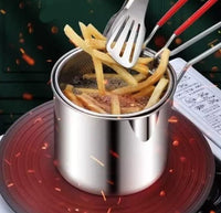 Stainless Steel Deep Fryer Pot - 2
