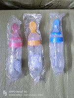 Premium Baby Food Squeeze Feeder Spoon - 7