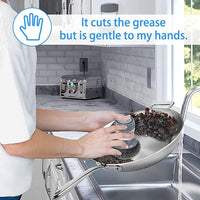 Kitchen Soap Dispensing Palm Brush (Pack of 2) - 6