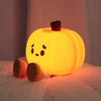 Sad Pumpkin Silicone Lamp - 2