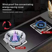 Gas Stove Fire & Windproof Saving Stand - 5