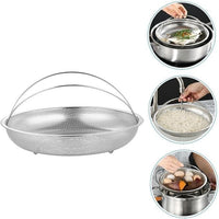 Stainless Steel Draining Rinsing Washing Ideal for Kitchen Vegetables Fruits - 2