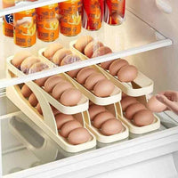 Automatically Rolling Egg Holder Container Display Rack - 2