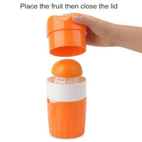 Manual Juicer Machine with Strainer and Container - 4