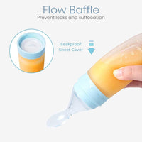 Premium Baby Food Squeeze Feeder Spoon - 3