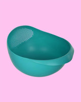 Food Washing Bowl and Strainer (Assorted Color) - 1