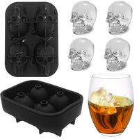 Skull Ice Cube Tray – Bold Bar Ice for Whiskey, Gifts & Home Parties 🧊💀 - 5