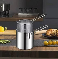 Stainless Steel Deep Fryer Pot - 4