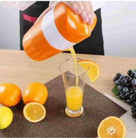 Manual Juicer Machine with Strainer and Container - 2