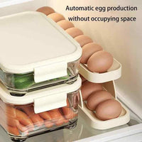 Automatically Rolling Egg Holder Container Display Rack - 3